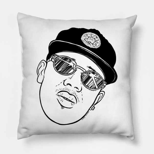 MASTER P Pillow by TheCosmicTradingPost