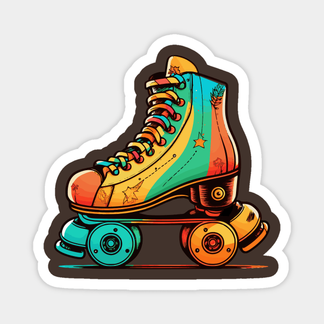 Roller Skates Magnet by pxdg