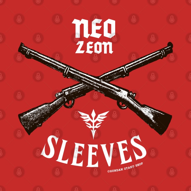 Neo Zeon Sleeves Guns Emblem by Gundam Otaku Shop