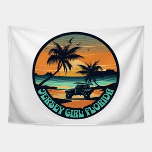 Jersey Girl Florida Tapestry