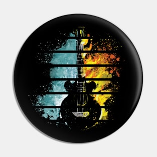 Blues Guitar - For Men and Women Fans of the Blues Pin