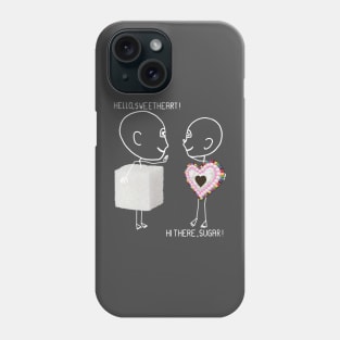 Sweetheart and Sugar Illustration Phone Case