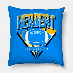 Herbert Retro Los Angeles Football Pillow