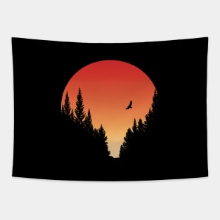 Sunset mountain hike Tapestry