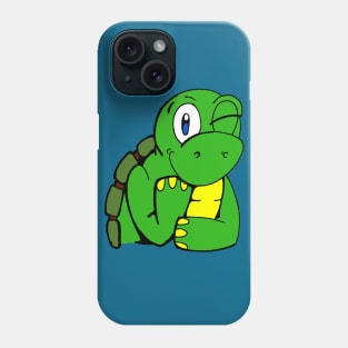 Winking Turtle Phone Case