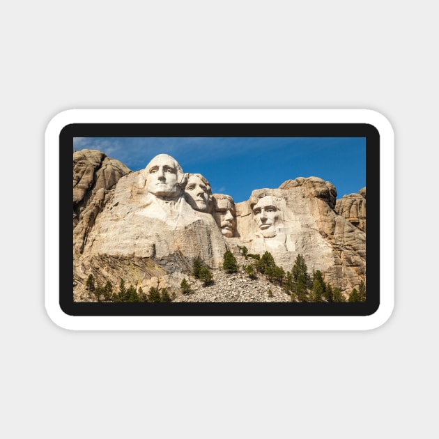 Mount Rushmore National Memorial - Black Hills, South Dakota Magnet by mcdonojj