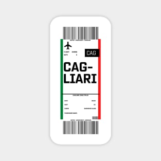 Boarding pass for Cagliari Magnet