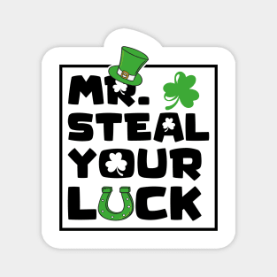 Mr Steal Your Luck St. Patrick Magnet