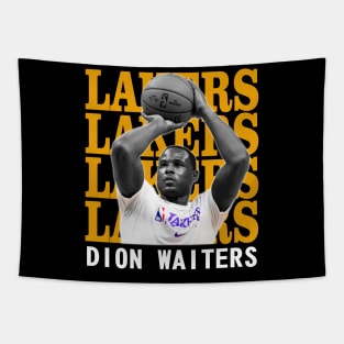 Los Angeles Lakers Dion Waiters Tapestry