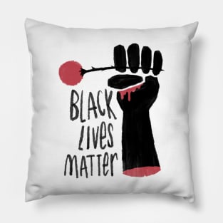 We all bleed the same color | Black lives Matter Pillow