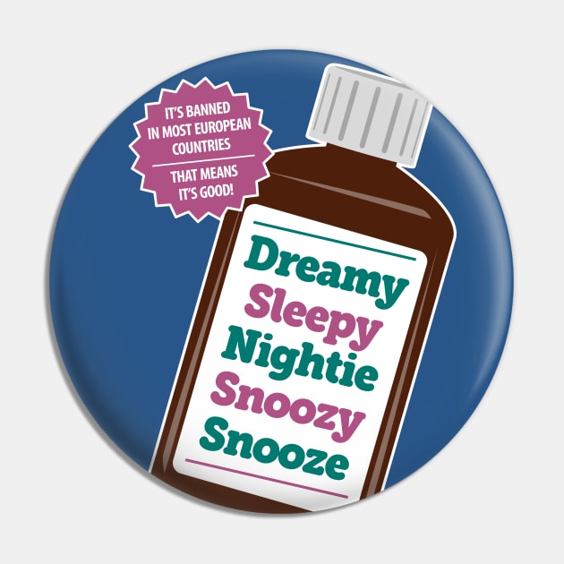 Dreamy Sleepy Nightie Snoozy Snooze Design. It's Good Pin by Hotshots