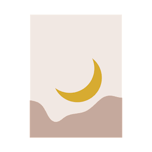 Moon golden T-Shirt