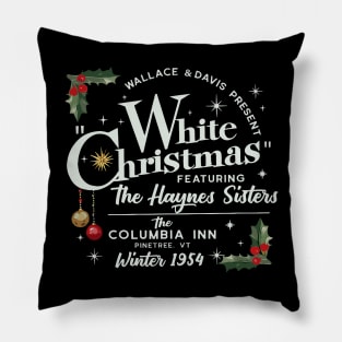 White Christmas Wallace And Davis Haynes Sister Pillow