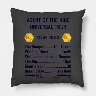 Where is xur?  Universal tour! Pillow