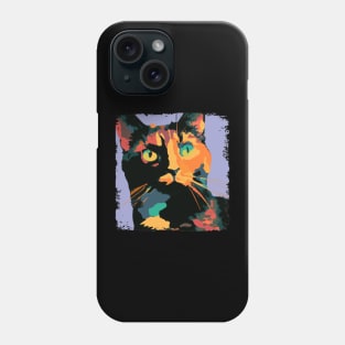 Tortoiseshell Pop Art - Cat Lover Gift Phone Case