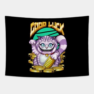 lucky cat asian culture Tapestry