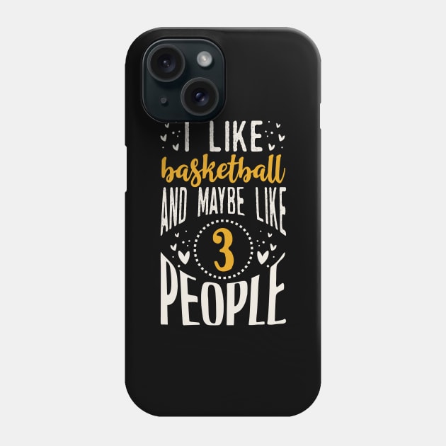 Basketball Phone Case by Tesszero