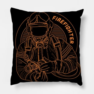 Firefighter Pillow