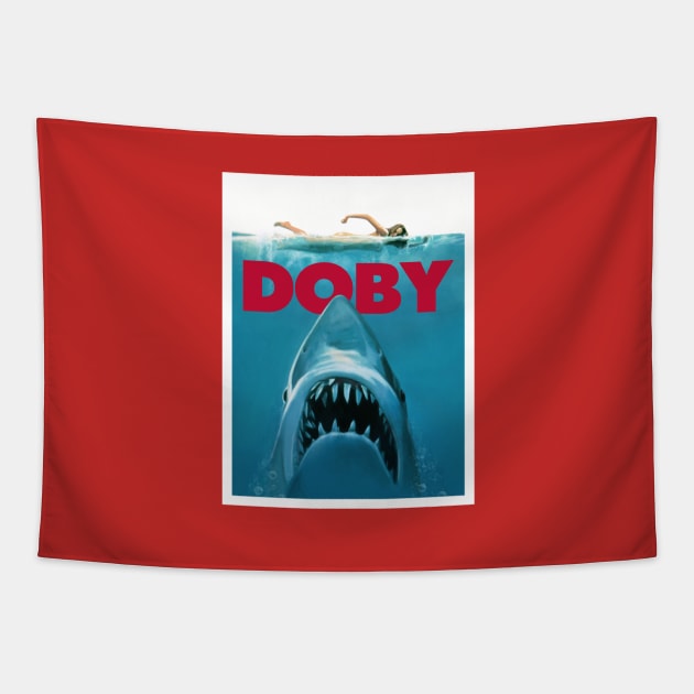 Doby - Anchorman 2 Tapestry by mullian