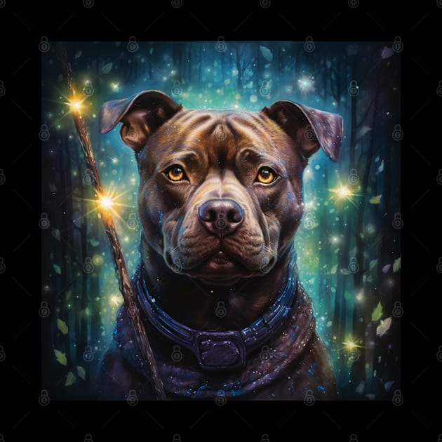 Sparkle Staffy by Enchanted Reverie