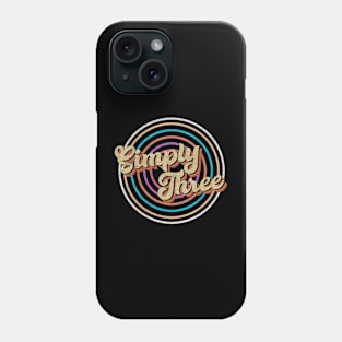 vintage circle line color Simply Three Phone Case