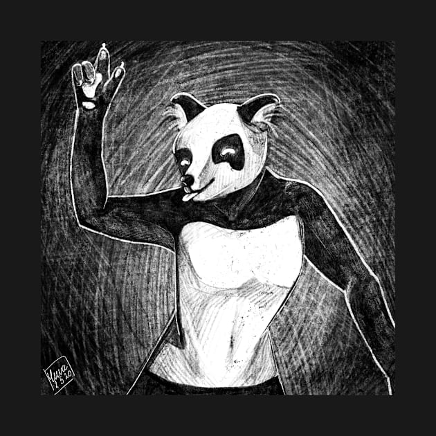 Disco Panda by vo_yuva