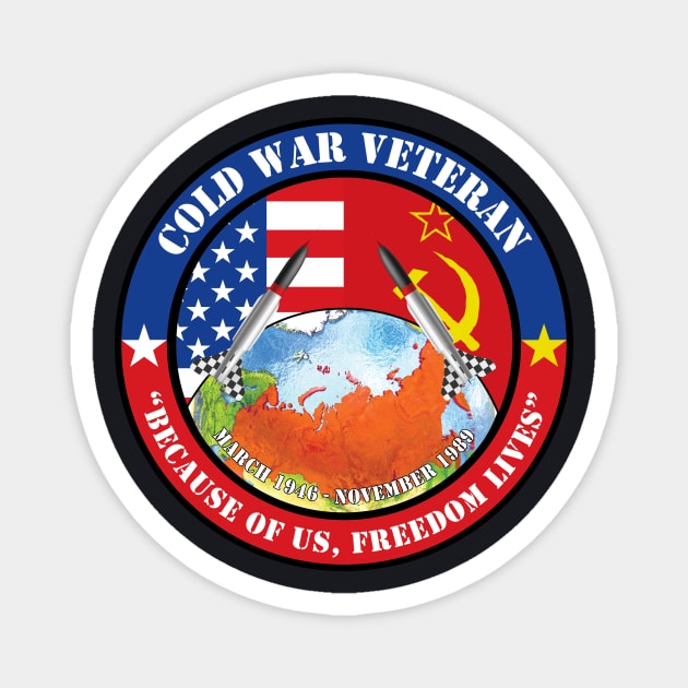 Cold War Veteran Magnet by myoungncsu