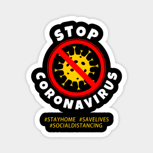 STOP Coronavirus Magnet