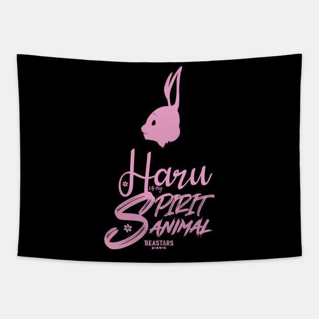 BEASTARS: HARU IS MY SPIRIT ANIMAL Tapestry by FunGangStore