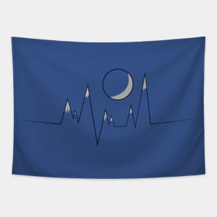 The Minimalist Mountain Tapestry