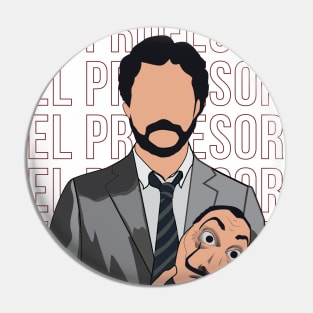 El Profesor Inspired Minimalist Pin