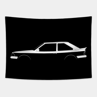 Ford Escort RS Turbo Silhouette Tapestry