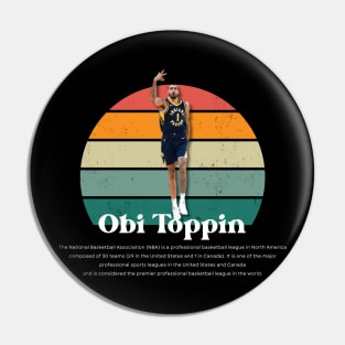 Obi Toppin Vintage V1 Pin