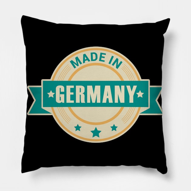 Made in Deutschland Pillow by schuhboutique-finke