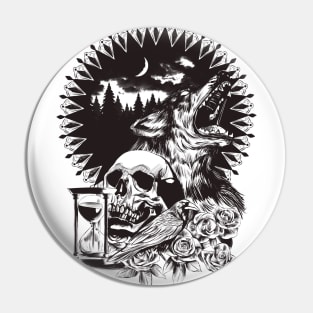 The Cycle Of Death Pin