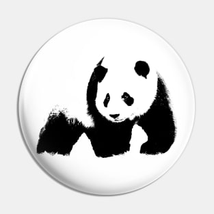 Panda pop art Pin