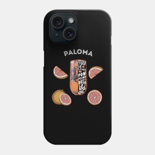 Paloma Cocktail Drink Phone Case