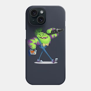 "Ike" The Brush Monster 04 Phone Case