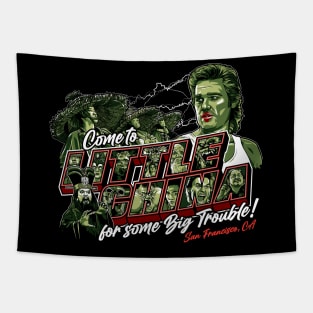 Come to Little China for Some Big Trouble Tapestry