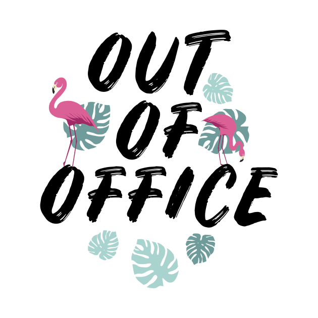 Out of Office Flamingo Summer by holger.brandt