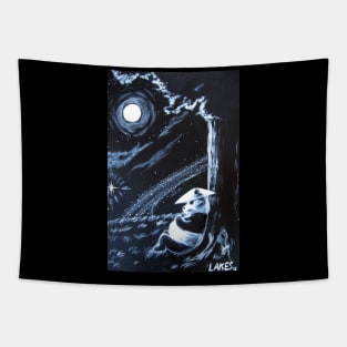 Sleepy Panda Tapestry