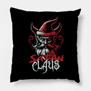 Satanic Santa Claus... ¡Satan Claus! Pillow