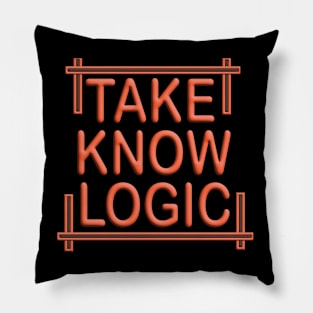 Technology - TAKE KNOW LOGIC Pillow