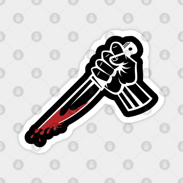 Bloody Knife Magnet by MonkeyBusiness