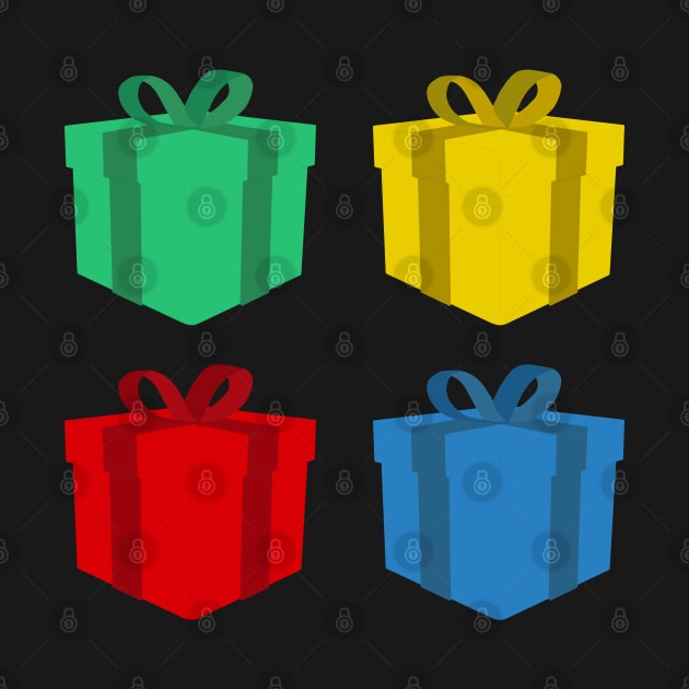 Colorful gift boxes by DiegoCarvalho