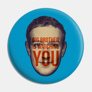 Big Brother (Typeface) Pin