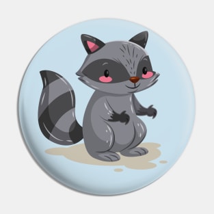 Racoon Pin