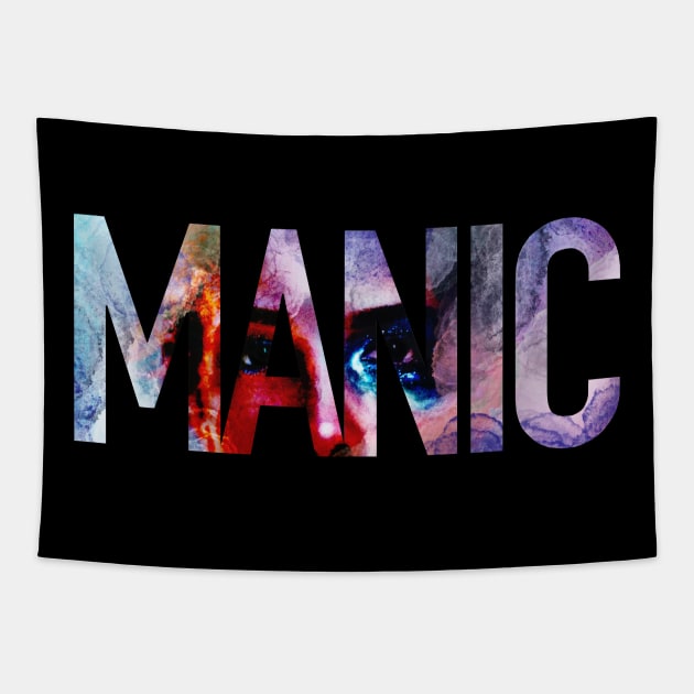 Manic Halsey Tapestry by sparkling-in-silence