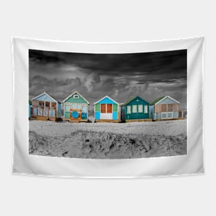 Hengistbury Head Beach Huts Bournemouth Dorset UK Tapestry