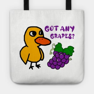 Got Any Grapes Duck Song Tote